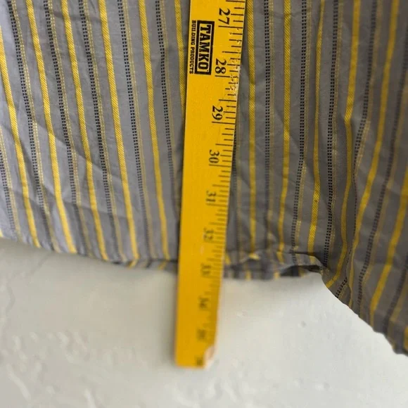 Harley Davidson y2k style embroidered striped casual button down 2XL. Bikercore - Picture 8 of 8